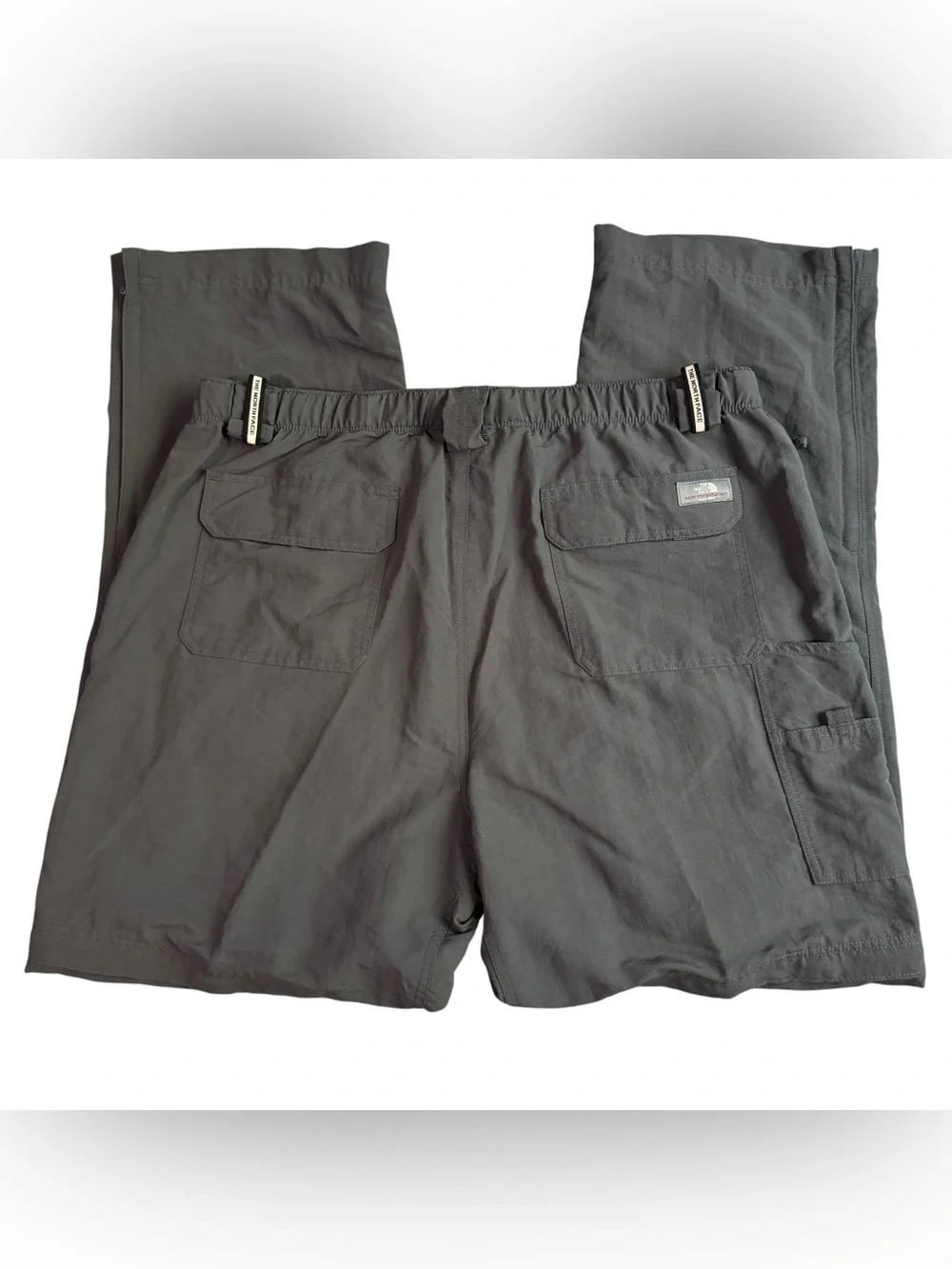 North Face Paramount Peak Convertible Cargo Pants/Shorts Mens XL Dark Grey A146